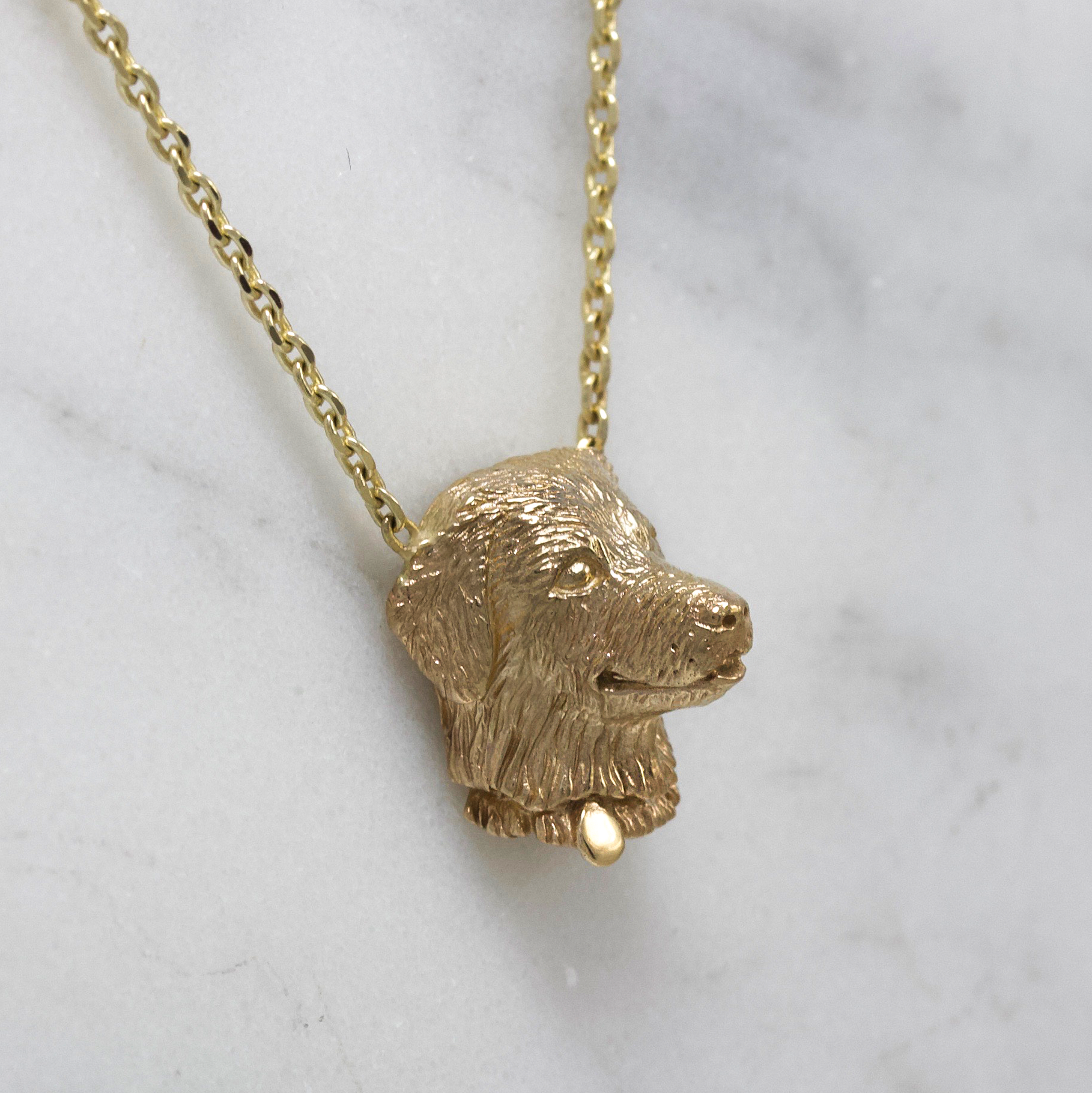 Golden retriever shop necklace